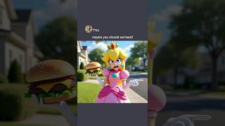 Princess Peach Bullied Sonic on the Street and Then… memes mario sonic [upl. by Eliathan]