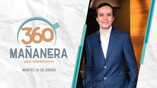 Mañanera 360  Martes 16 Enero 2024 [upl. by Yerdna]