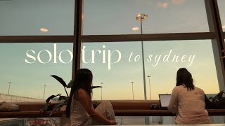 I took a solo trip to sydney  part 1 [upl. by Ahseetal]