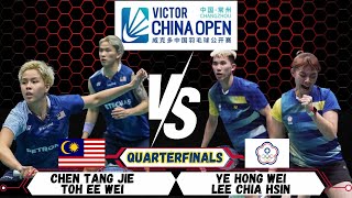 Chen  Toh MAS vs YE  LEE TPE chinaopen2023 [upl. by Imena26]