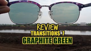 Review Lensa Transitions 7 Graphite Green  Keren [upl. by Nnaitak]