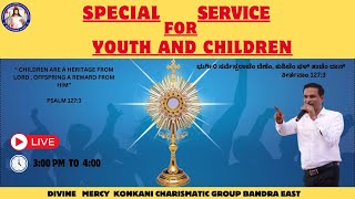 Special Service For Youth And Children  BrPrakash Dsouza  Live  7th Feb 24 [upl. by Resor962]