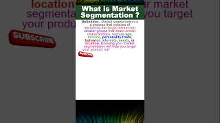 What Is Market Segmentation [upl. by Eneloc858]