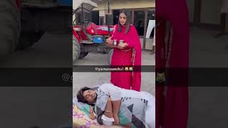 Baani Sandhu New Song Funny Shooting [upl. by Ylra669]