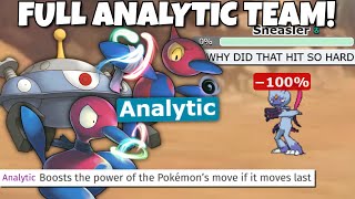 FULL ANALYTIC POKEMON TEAM DESTROYS POKEMON SCARLET AND VIOLET [upl. by Purvis]