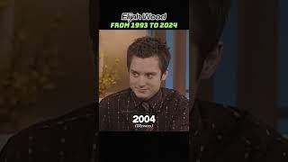 Elijah Wood through the yearsevolution thenandnow elijahwood nostalgia foreveryoung shorts [upl. by Inglebert855]