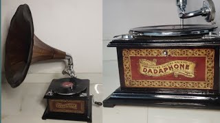 Antique Original Gramophone Record Player Phonograph available for sale [upl. by Aridan63]