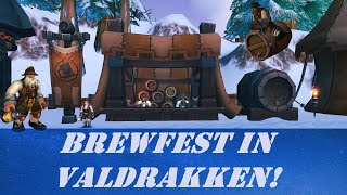 Brewfest in Valdrakken Wow Quest  Brewfest Event  Alliance [upl. by Zurheide]