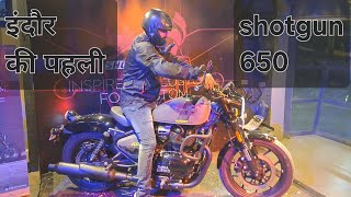 Royal Enfield Shotgun 650 Twin launchIndore Launch royalenfield royalenfieldindia viralvlogs [upl. by Merrie]