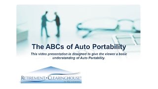 ABCs of Auto Portability [upl. by Htezil]