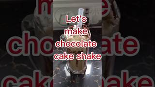 Chocolate cake shake🍥🍫🍺asmrfoodmilkshakechocolatedrinkjuiceshortsshortsviralshortsvideo [upl. by Eitsyrk]