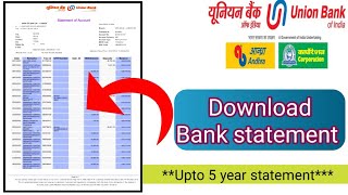 How to Download Union Bank statement PDF [upl. by Asseneg522]