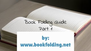 How to Fold a Pattern Created with our Custom Book Folding Software [upl. by Butler]