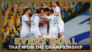 EVERY Leeds United goal that won the Championship title  201920 season [upl. by Om]