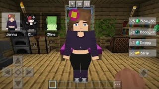 New Girlfriend Addon For Minecraft PE 121  Girlfriend Addon  Minecraft Girl Addon Download [upl. by Lelah]