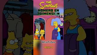 Homero En 3Dimensión Los Simpsons  Parte 1 [upl. by Buell]