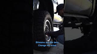 Bilstein 6112’s amp 5160’s liftedtundra tundratrd tundracrew bilstein 6112 5160 offroad [upl. by Freyah]