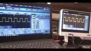 Tektronix TBS2204B demonstration with eScope feature [upl. by Whitney]