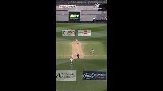 A close call for SteveSmith  AusvIndOnStar [upl. by Aratnahs]