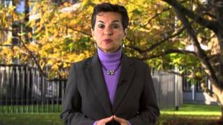 Christiana Figueres Executive Secretary of the UNFCCCs message [upl. by Yerga]