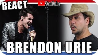 BRENDON URIE  PANIC AT THE DISCO  Marcio Guerra Reagindo React Reação Live Acoustic Music Pop Rock [upl. by Inanak654]