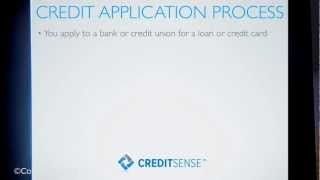 The Credit Application Process  CreditSensecom [upl. by Willumsen272]