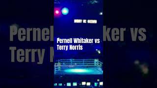 Pernell Whitaker vs Terry Norris [upl. by Ffirahs429]