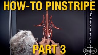 How To Pinstripe Custom Pinstripes with Rick Harris amp Kevin Tetz  Pt3 of 3  Eastwood [upl. by Assiran]