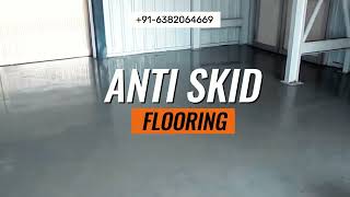 AntiSkid Flooring Chennai  Tada Sricity Nellore  Naidupeta  Tirupati  Kanchipuram [upl. by Alidia643]