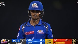 Ishan Kishan batting highlights 69 runs 17 balls 666666 highlights  MI vs RCB IPL 2024 [upl. by Waldner]