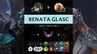 Renata Glasc Support vs Leona  KR Master Patch 149 [upl. by Evelc497]