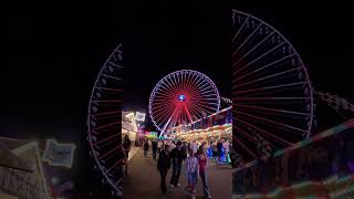 Riesenrad EuropaRad  Kipp amp Sohn Offride  Bad Kreuznacher Jahrmarkt 2024  Kirmes Fahrgeschäft [upl. by Donoghue]