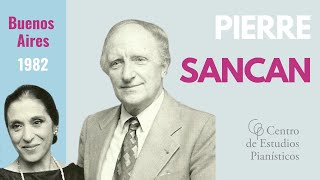 Clase magistral Pierre Sancan  Ravel Sonatine [upl. by Yarw]