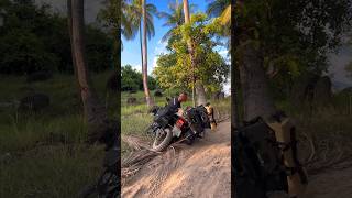 2 WAYS TO PICK UP AN ADVENTURE MOTORCYCLE hondamotorcycles [upl. by Aser636]