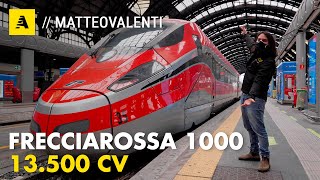 I segreti del FRECCIAROSSA 1000  Come si guida un TRENO ad ALTA VELOCITÀ da 35 mln € [upl. by Adnoval]