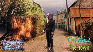 Lets Play  Draculas Legacy  Chapter 2  The Town [upl. by Oiciruam]