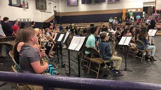 Middle school band performs Handclap [upl. by Blase]