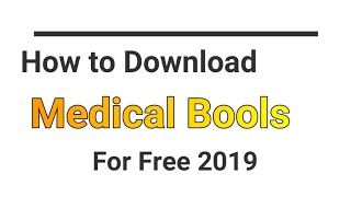 How To Download Paid Medical Books For Free 2019 Facebook [upl. by Phylys]