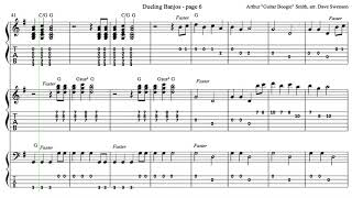 Dueling Banjos for Two Guitars and Bass [upl. by Searcy]