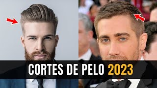 Cortes de PELO para HOMBRE en 2023  ¡Tienes que probar el TERCER LOOK [upl. by Eveam]