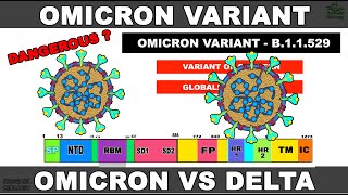 Omicron Variant  Delta vs Omicron [upl. by Odlavu]