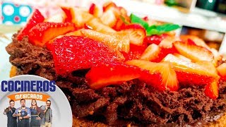 Receta Mostachón de chocolate  Cocineros Mexicanos [upl. by Ayatnwahs23]