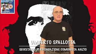 Umberto Spallotta segretario Rifondazione Comunista di Anzio [upl. by Arayt801]