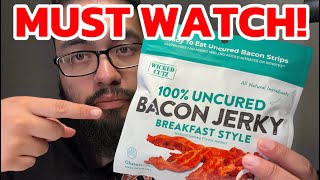 Wicked Cutz Breakfast Style Bacon Jerky My Honest Review [upl. by Demah561]