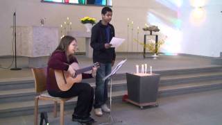 Sonja und Tshanda Sangwa singen im Gottesdienst in Gümligen [upl. by Maynord]