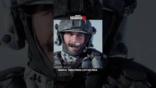 General Threatening the wrong Person captainprice callofduty GameOnSteroids [upl. by Hpesoy]