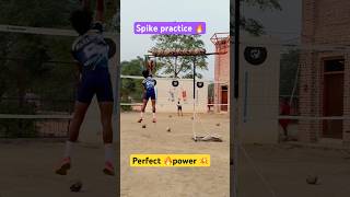 Powerful 💥spike practice 🔥fireworks volleyball volleyballremix love shorts shortsfeed [upl. by Ainirtak964]