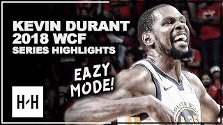 Kevin Durant Full Series Highlights vs Rockets  2018 Playoffs West Finals [upl. by Nylime]