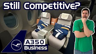 Lufthansa A350 Business Class Review Chicago to Munich Experience [upl. by Balcer]