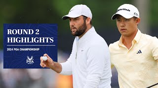 Highlights  Round 2  2024 PGA Championship [upl. by Loos]